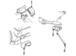 1994 Buick Roadmaster Engine Mount Bracket Diagram - 10201937