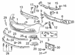 2018 Chevy Cruze Bumper Diagram - 84288772