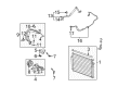 2009 Saturn Vue A/C System Valve Core Diagram - 19130502