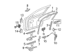 2009 GMC Canyon Door Latch Assembly Diagram - 15918137