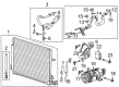 2022 GMC Acadia Belt Tensioner Bolt Diagram - 11588742