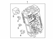 2021 Cadillac Escalade Battery Fuse Diagram - 88861354