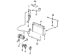 1993 Cadillac Allante A/C Hose Diagram - 3524054