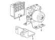 Pontiac G6 ABS Control Module Diagram - 22691089