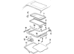 1996 Oldsmobile 98 Door Seal Diagram - 12536412