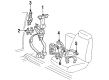 1994 Cadillac DeVille Seat Belt Diagram - 12532084