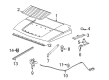 2007 Hummer H3 Hood Latch Diagram - 15870146