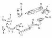 2017 Buick LaCrosse Exhaust Heat Shield Diagram - 84164420