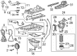 2021 GMC Savana 3500 Timing Cover Gasket Diagram - 24585065