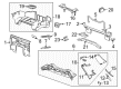 Saturn Floor Pan Diagram - 25883230