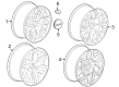 2022 GMC Sierra 1500 Spare Wheel Diagram - 23376226