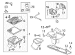 2015 Buick LaCrosse Air Filter Box Diagram - 13363208
