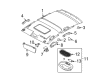 Chevy Aveo5 Door Handle Diagram - 96650220