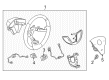 2013 Chevy Captiva Sport Cruise Control Switch Diagram - 20785474