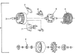 1990 Buick Riviera Alternator Bracket Diagram - 25530079