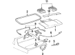 1984 Pontiac Fiero Door Lock Switch Diagram - 10026609