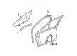 2004 Buick Century Window Regulator Diagram - 10334396