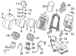 Cadillac CT6 Seat Cushion Pad Diagram - 84107579