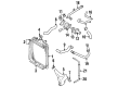 2001 Chevy Metro Radiator Hose Diagram - 30013099