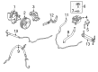 2011 Cadillac SRX Power Steering Hose Diagram - 22970604