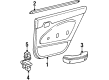 1998 Chevy Prizm Weather Strip Diagram - 16676162