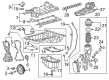 2021 Chevy Colorado Engine Oil Cooler Diagram - 55595793