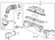 2023 Cadillac CT5 Air Intake Coupling Diagram - 84767646