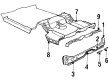 1985 Oldsmobile Delta 88 Emblem Diagram - 5934528