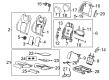 2014 Cadillac CTS Seat Motor Diagram - 15894213