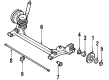 1989 Pontiac LeMans Axle Support Bushings Diagram - 90189050