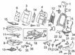 2019 Chevy Silverado 1500 Seat Switch Panel Diagram - 84237638