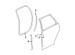 GMC Acadia Limited Weather Strip Diagram - 22893936