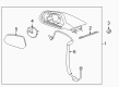 2013 Chevy Camaro Side View Mirrors Diagram - 92235872