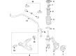 2016 Chevy Volt Control Arm Diagram - 84289689