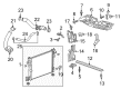 2018 Cadillac CT6 Radiator Hose Diagram - 23486239