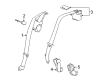 2019 Chevy Malibu Seat Belt Diagram - 84613360