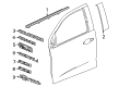 2021 GMC Canyon Door Moldings Diagram - 23217185