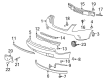 GMC Bumper Diagram - 25832805