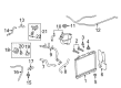 2008 Cadillac CTS Thermostat Diagram - 12706567