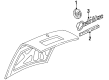 1996 Cadillac DeVille Emblem Diagram - 25636491