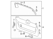 2009 Chevy Suburban 1500 Door Handle Diagram - 15952900