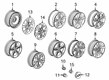 Chevy Sonic Wheel Cover Diagram - 42576964