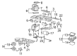 2013 GMC Yukon XL 2500 A/C Hose Diagram - 19257317