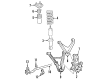 2008 Pontiac Solstice Sway Bar Kit Diagram - 25919079