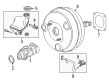 2019 GMC Canyon Brake Booster Diagram - 84251010