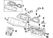 2001 Cadillac Catera Door Latch Cable Diagram - 90439567