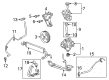 2010 Cadillac CTS Power Steering Pump Diagram - 20806165