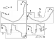 2020 Chevy Blazer Transmission Oil Cooler Hose Diagram - 84211763