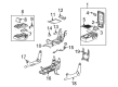 Buick LaCrosse Cup Holder Diagram - 88994641