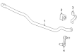 2009 Cadillac XLR Sway Bar Kit Diagram - 15806422